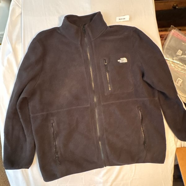 The North Face Yumiori Off-Peak Fleece Jacket Size XXL Black Full Zip