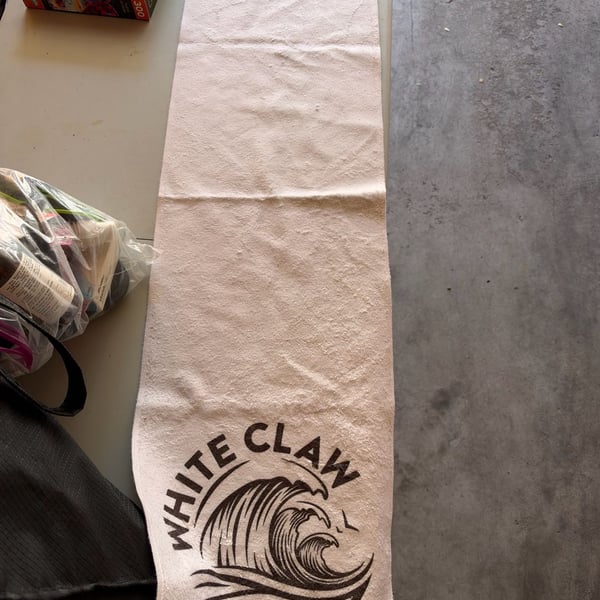 2 Towel Specialties White Claw Red Rocks Amphitheatre Towel White