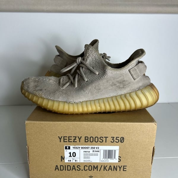 Adidas Yeezy Boost 350 V2 Size 10 Sesame Sneakers