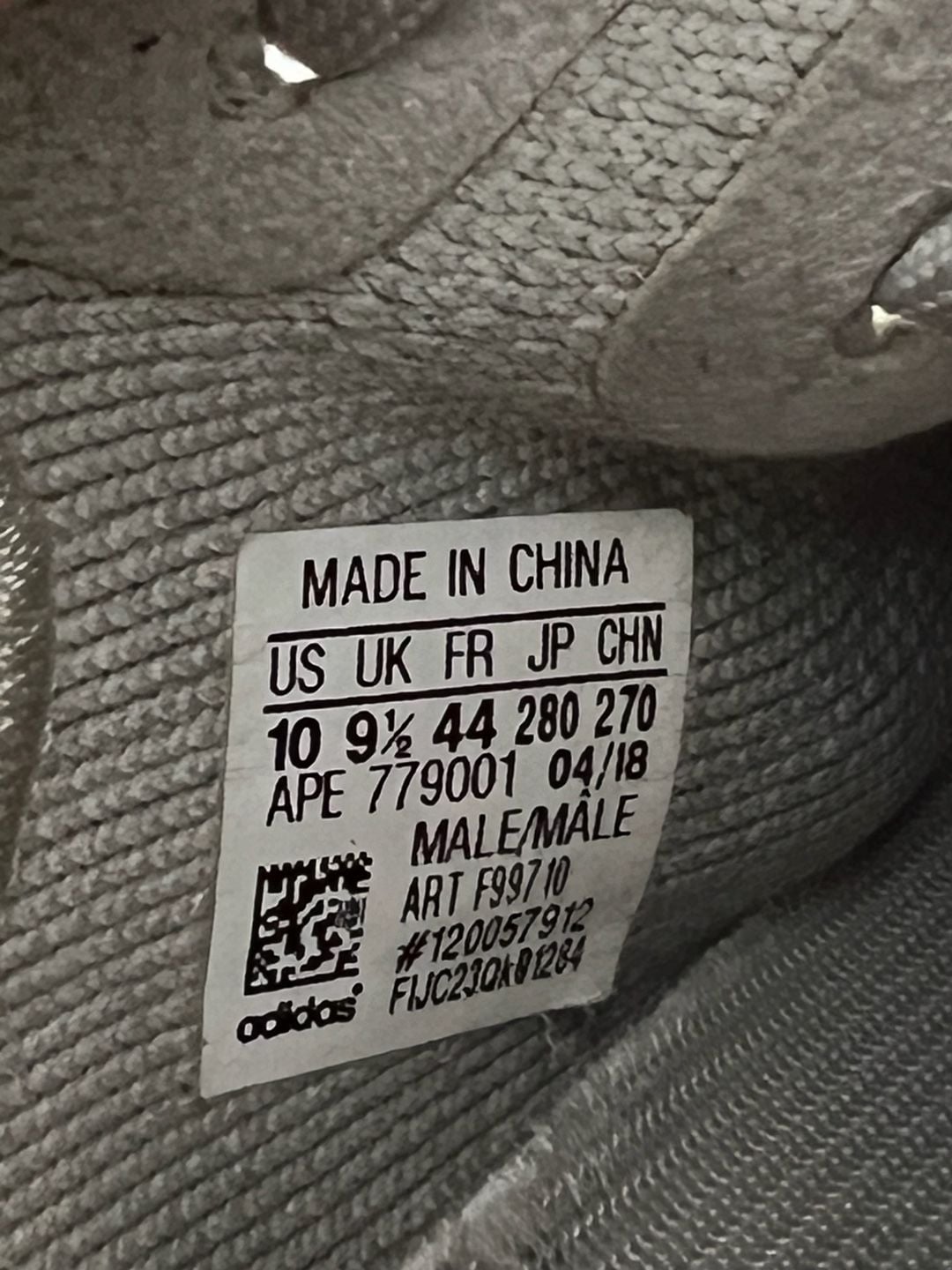 Adidas Yeezy Boost 350 V2 Size 10 Sesame Sneakers 9