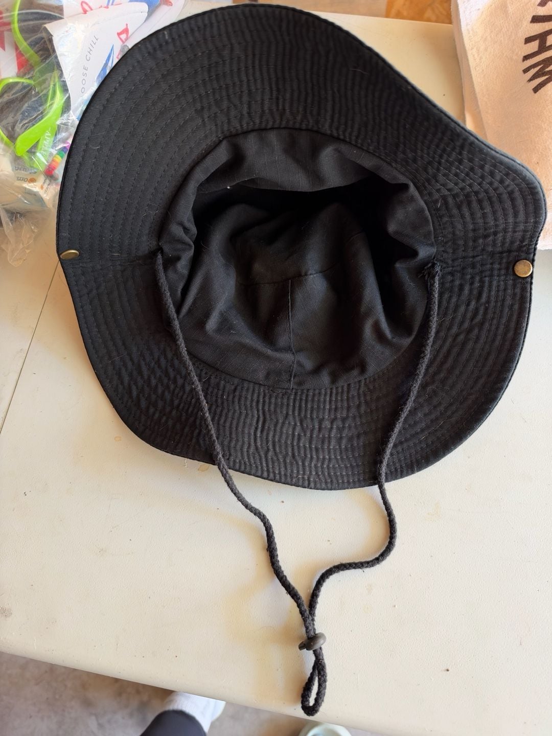 Felane Black Boonie Sun Hat Fishing Hiking 3