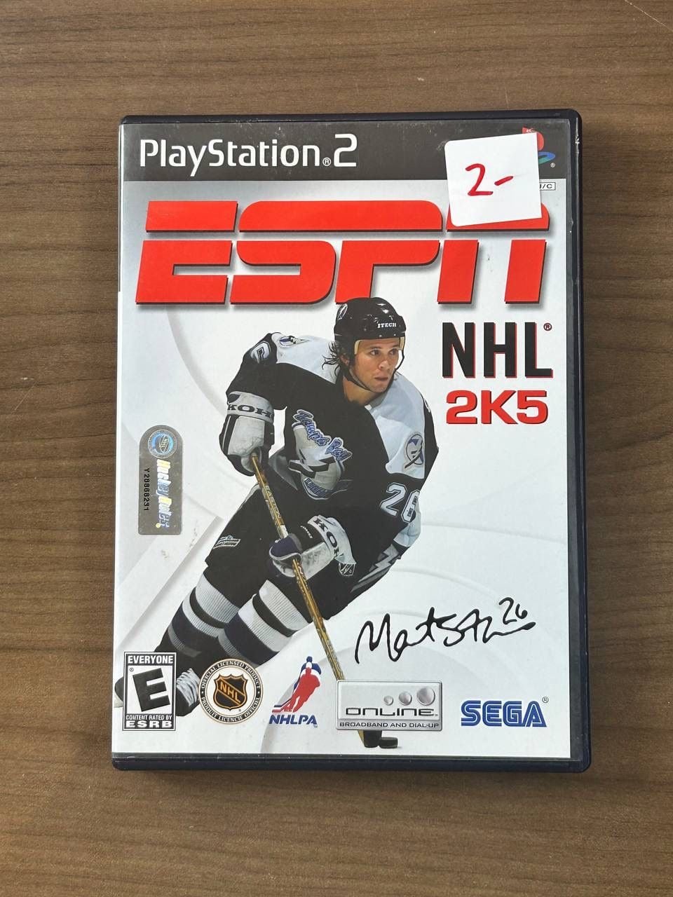 ESPN NHL 2K5 Sony PlayStation 2 PS2 2004 Complete CIB Sega Hockey Game 1