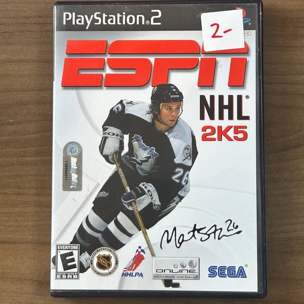 ESPN NHL 2K5 Sony PlayStation 2 PS2 2004 Complete CIB Sega Hockey Game