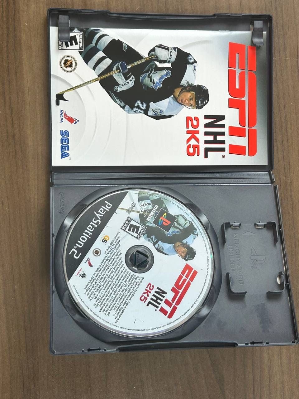 ESPN NHL 2K5 Sony PlayStation 2 PS2 2004 Complete CIB Sega Hockey Game 2