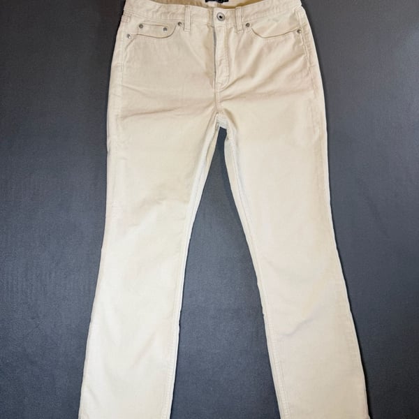 Vineyard Vines Corduroy Pants Size 29 Cream Straight Leg Trousers