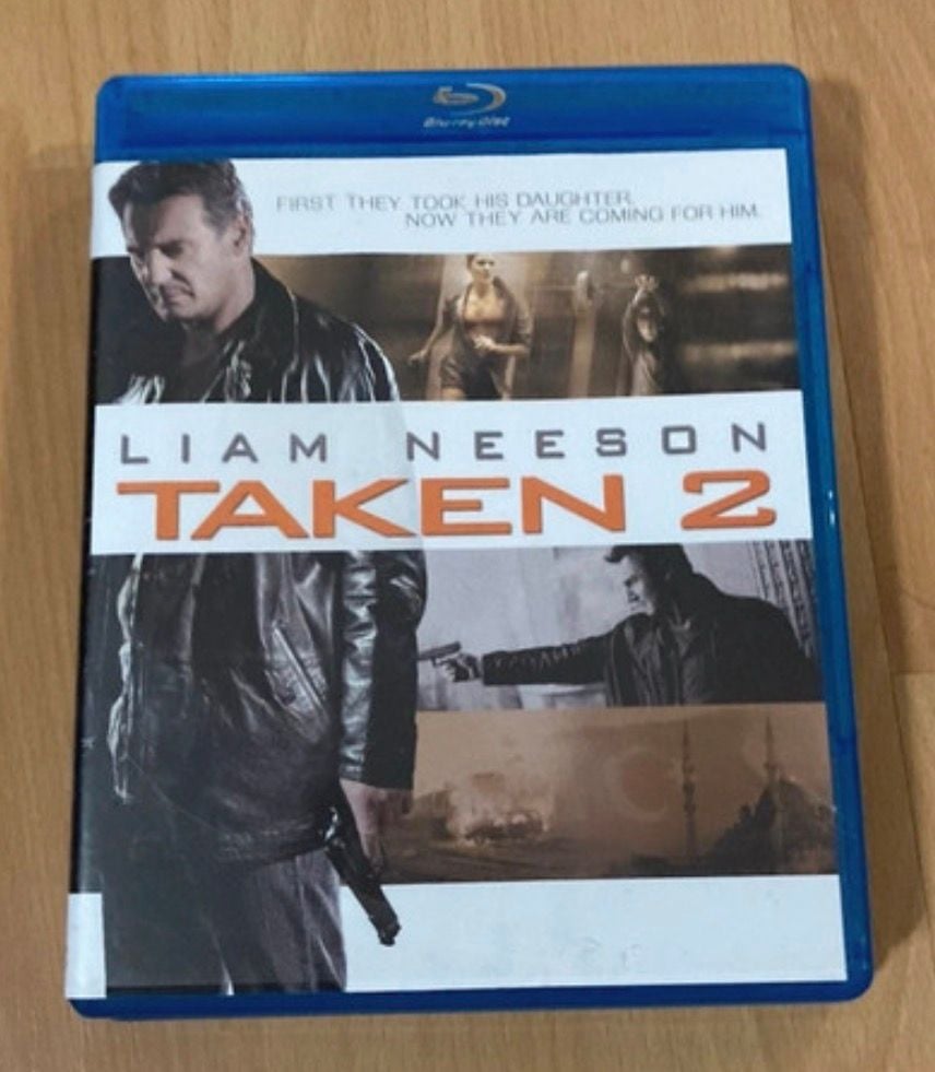Taken 2 Blu-ray Liam Neeson Action Movie 1
