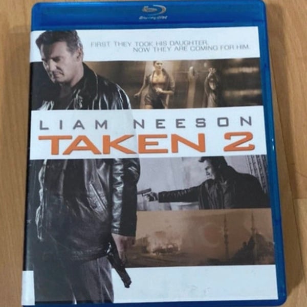 Taken 2 Blu-ray Liam Neeson Action Movie