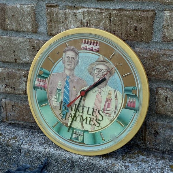 Bartles & Jaymes Wine Cooler Wall Clock