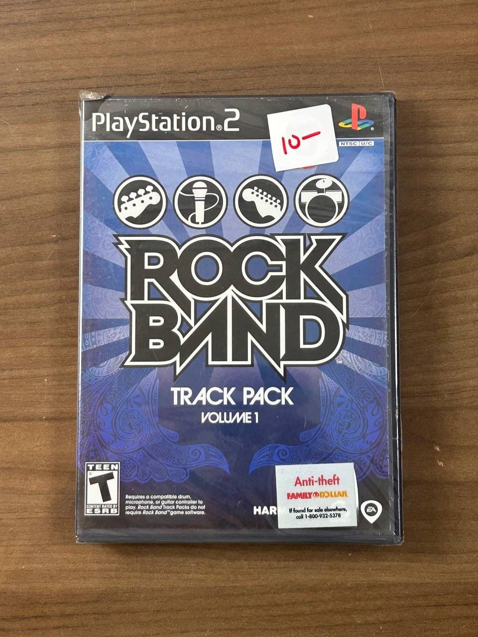 Rock Band Track Pack Volume 1 Sony PlayStation 2 PS2 2008 Sealed New 1