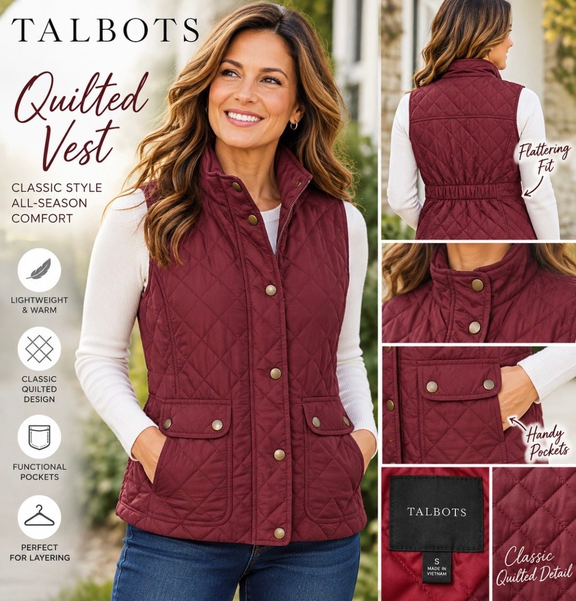 Diamond Quilted Vest 5