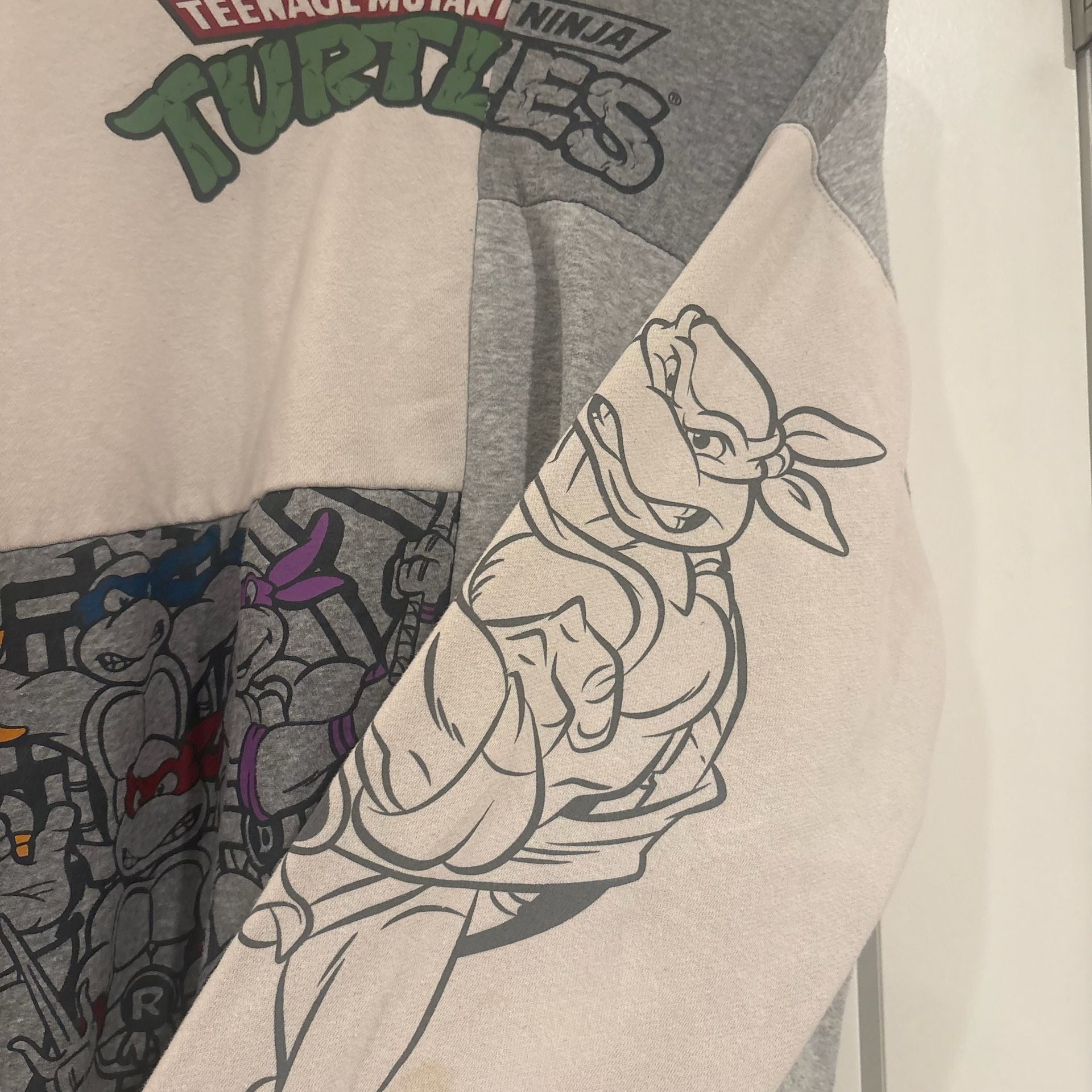 TMNT Teenage Mutant Ninja Turtles Hoodie XL Y2K 90s Retro Graphic Streetwear 8