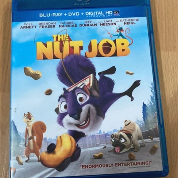 Universal Studios The Nut Job Blu-ray and DVD