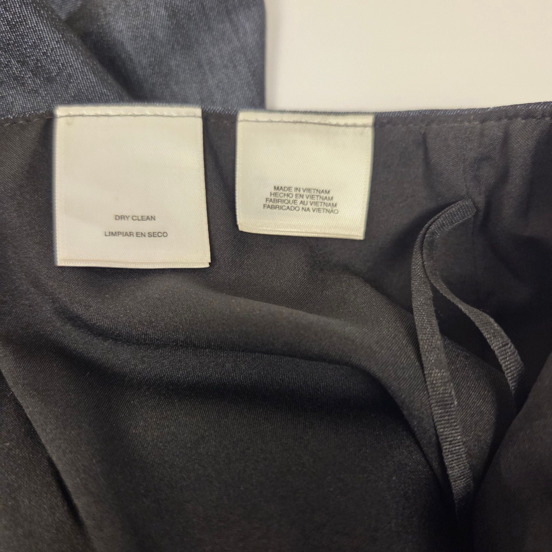 Anne Klein Skirt Size 14 Indigo Twill Pencil 5