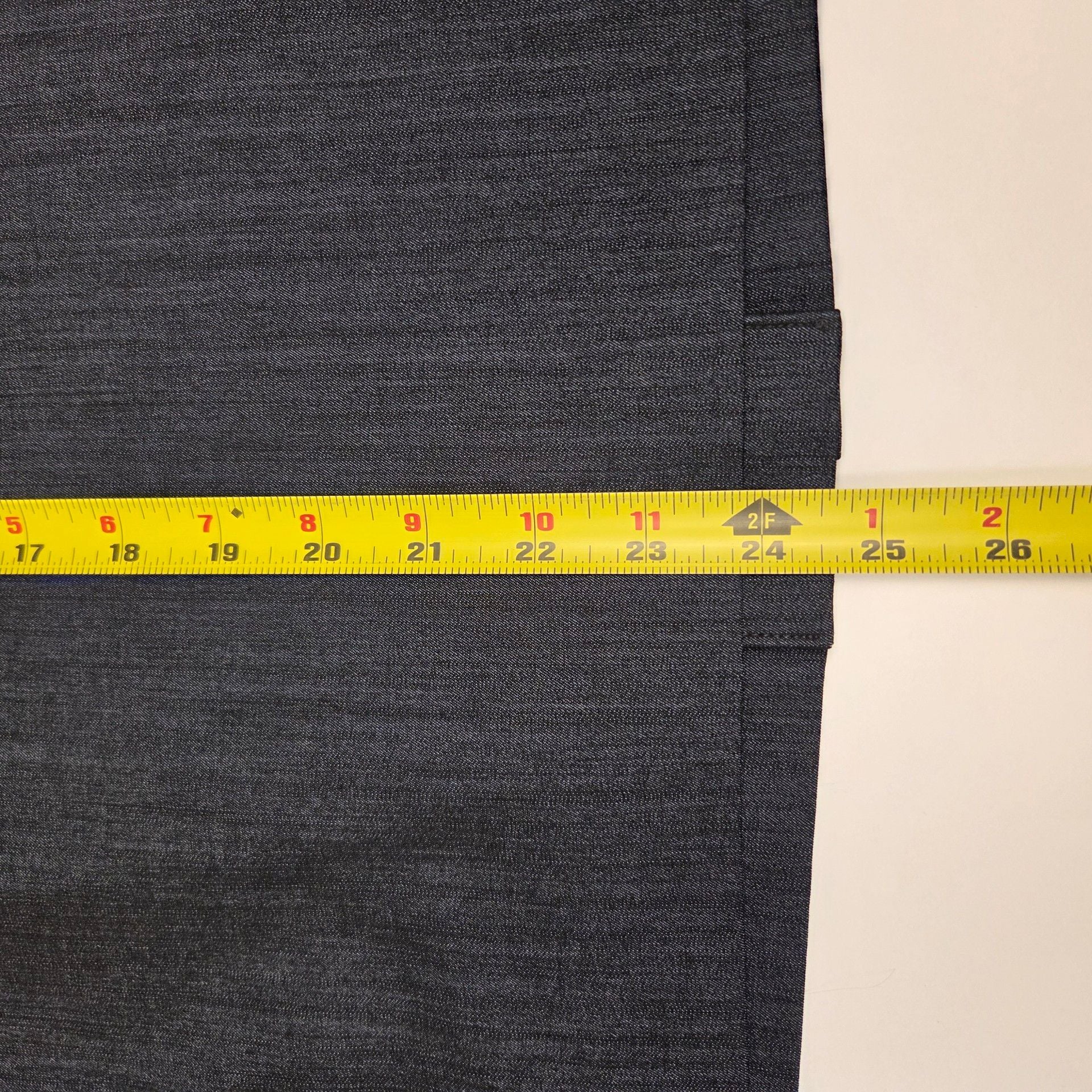 Anne Klein Skirt Size 14 Indigo Twill Pencil 12