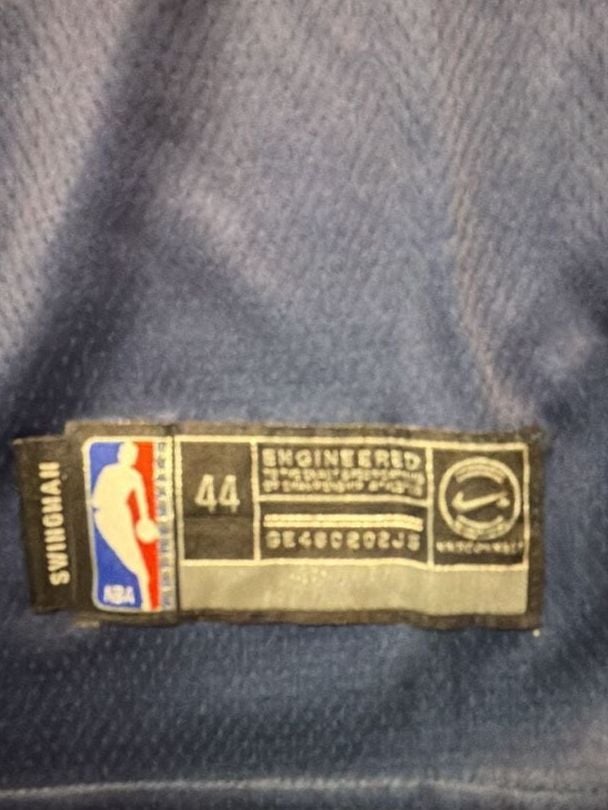 Nike Luka Doncic Dallas Mavericks City Edition Jersey Size 44 Blue 4