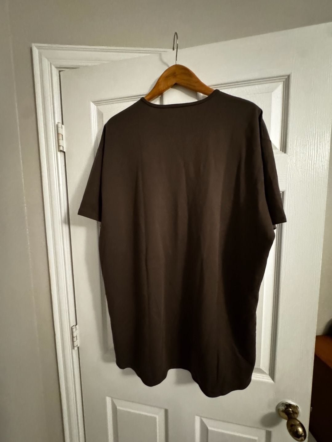 BYLT Premium Basics T-Shirt Size 3XL Brown Short Sleeve Scoop Hem 3