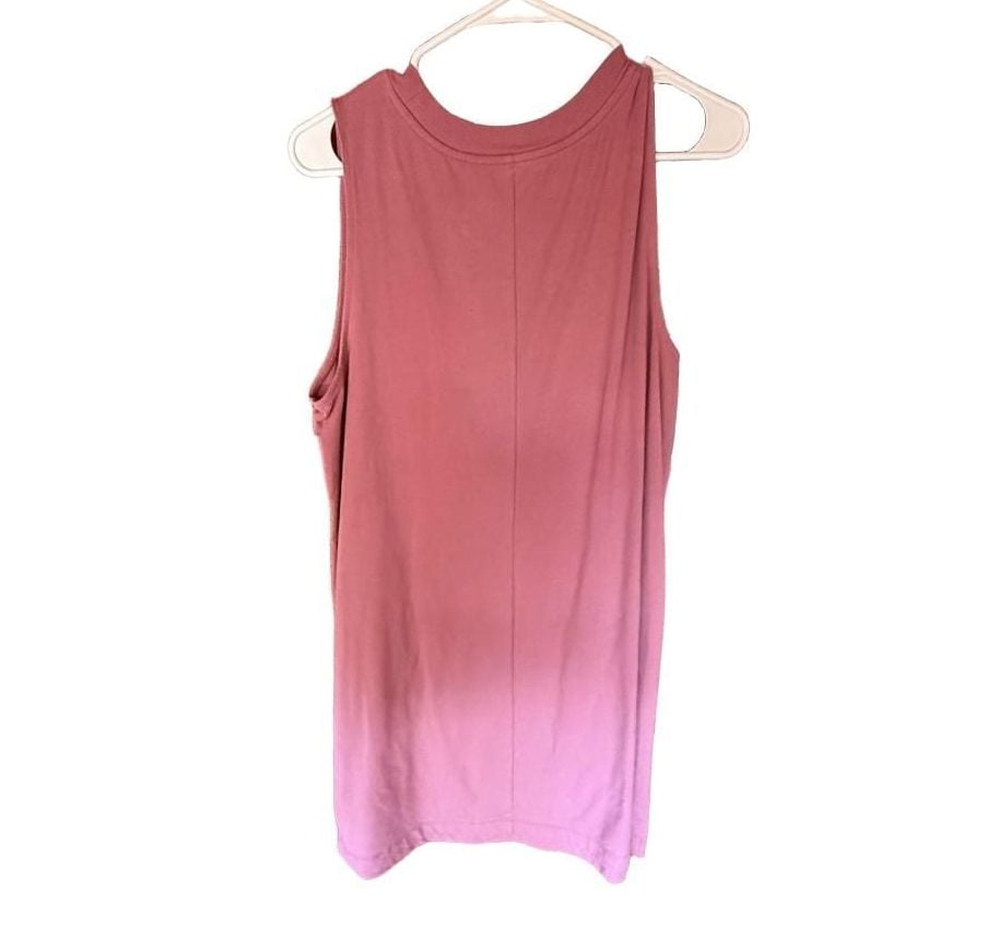 A New Day Tank Dress Size XL Pink Sleeveless Crew Neck 4