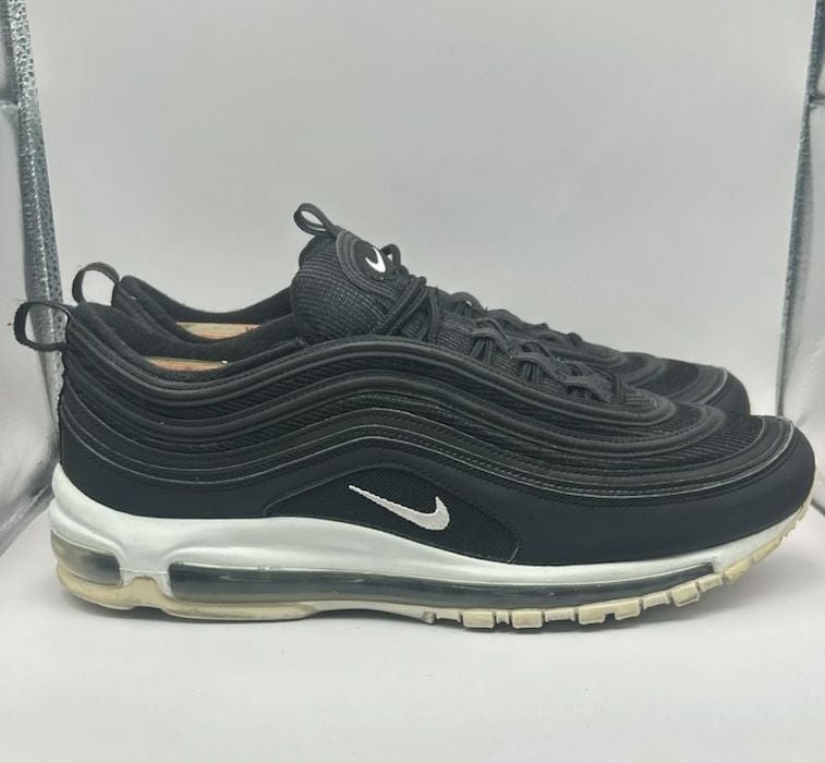 Nike Air Max 97 Black and White Size 12 Men's 5