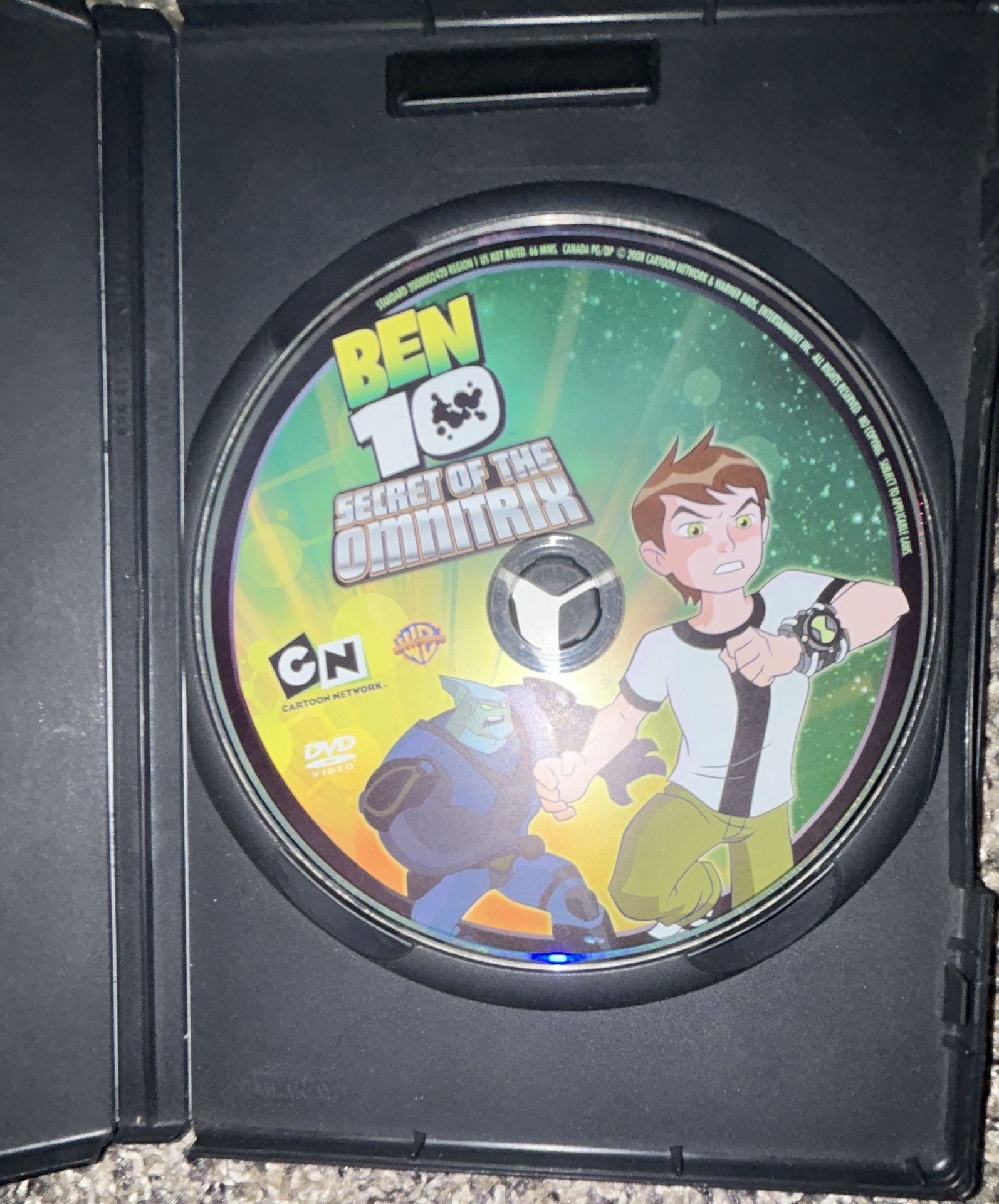 Cartoon Network Ben 10 Secret Of The Omnitrix DVD 3