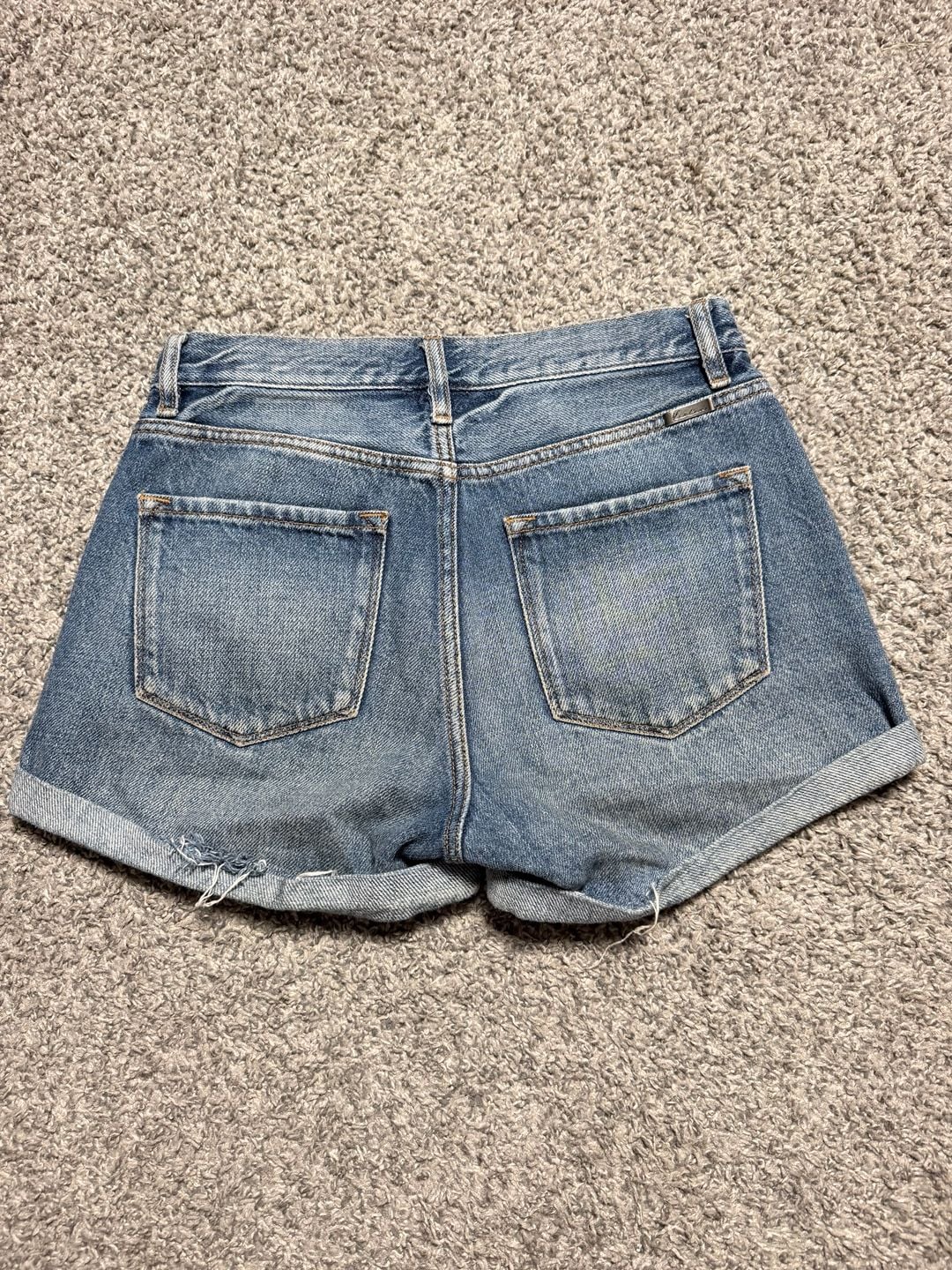 KanCan Denim Shorts Size 3/25 Blue Cuffed Denim 3