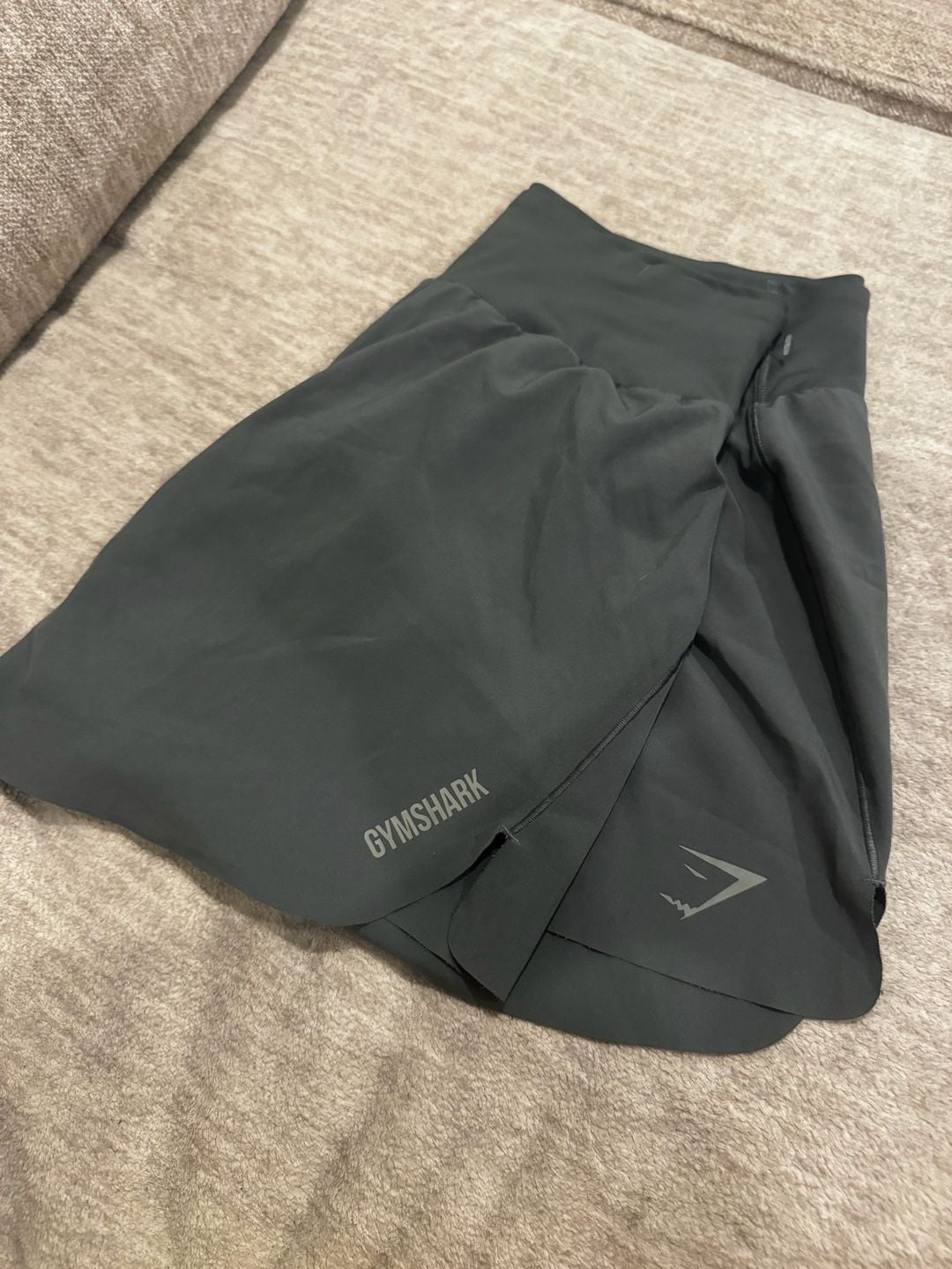 Gymshark Athletic Training Running Shorts Dark Gray 1
