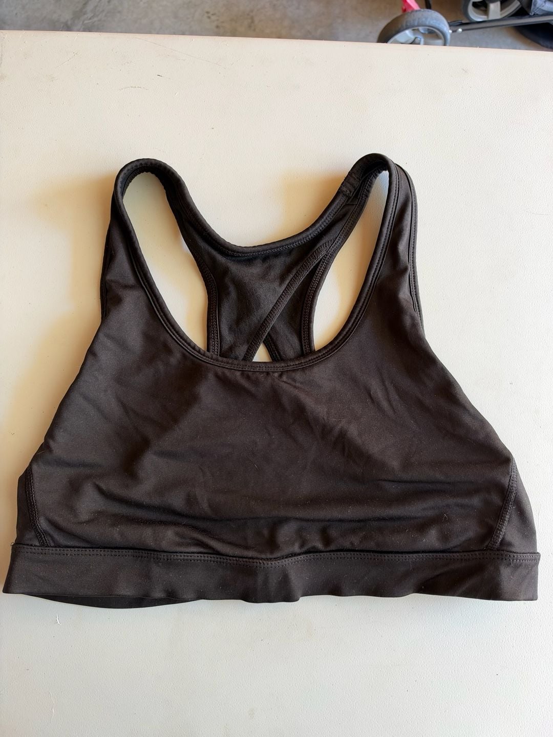 ryka Sports Bra Size XL Black Seamless Racerback 6