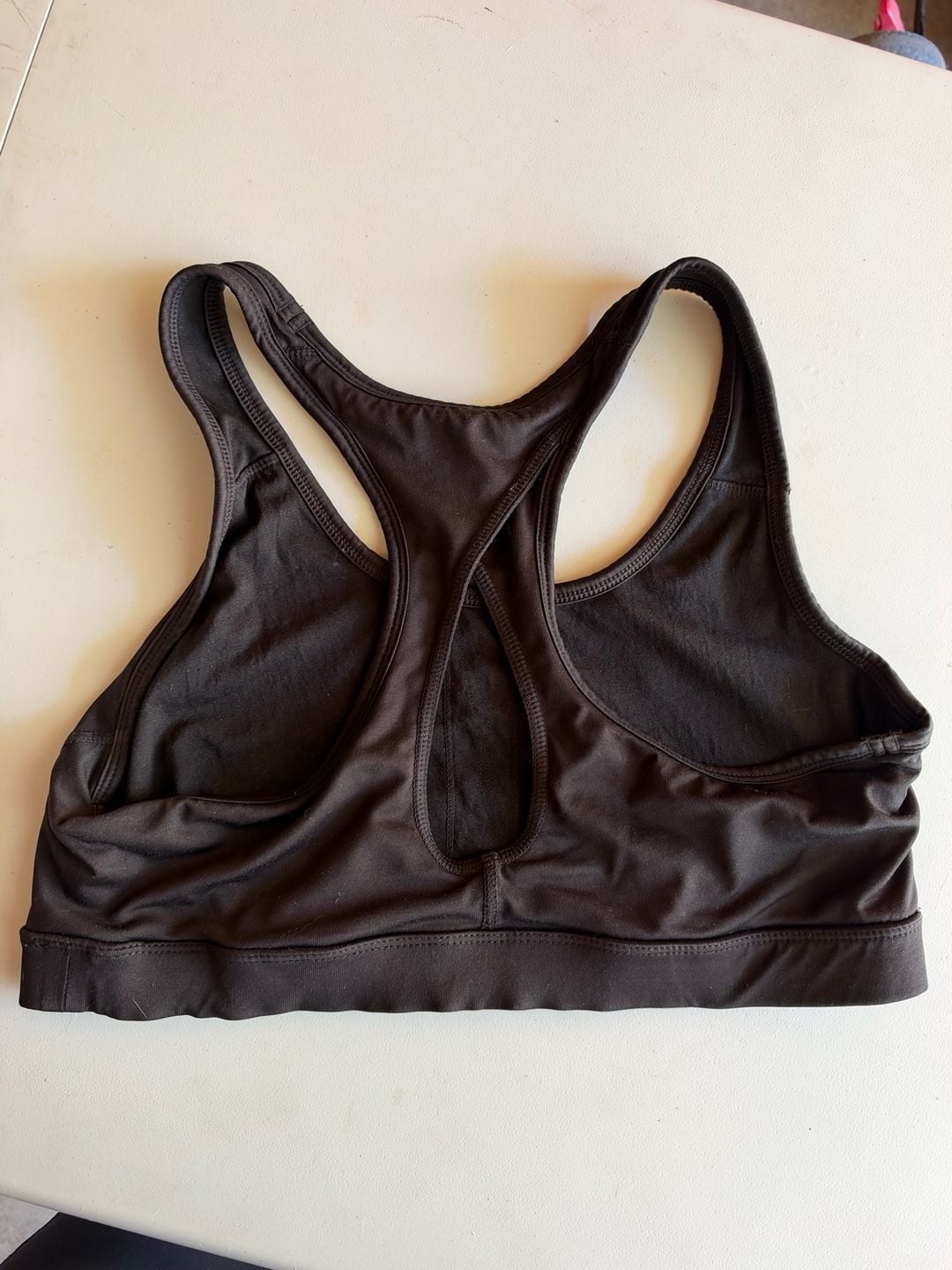 ryka Sports Bra Size XL Black Seamless Racerback 7