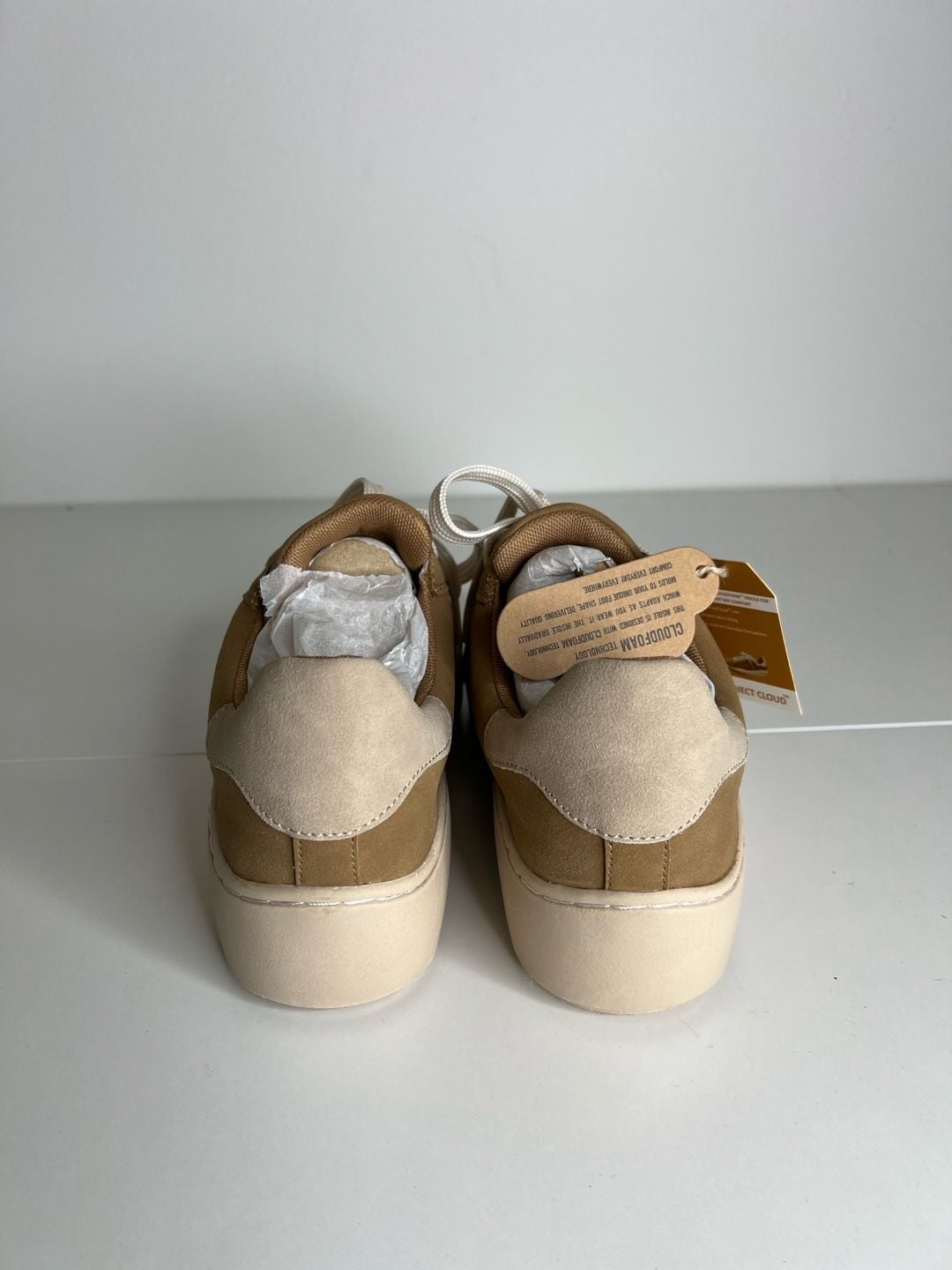 Project Cloud Bossy Size 10 Tan Platform Sneakers 4