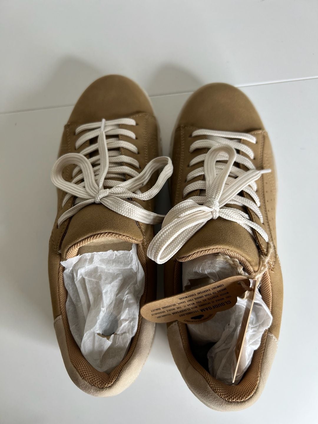 Project Cloud Bossy Size 10 Tan Platform Sneakers 8