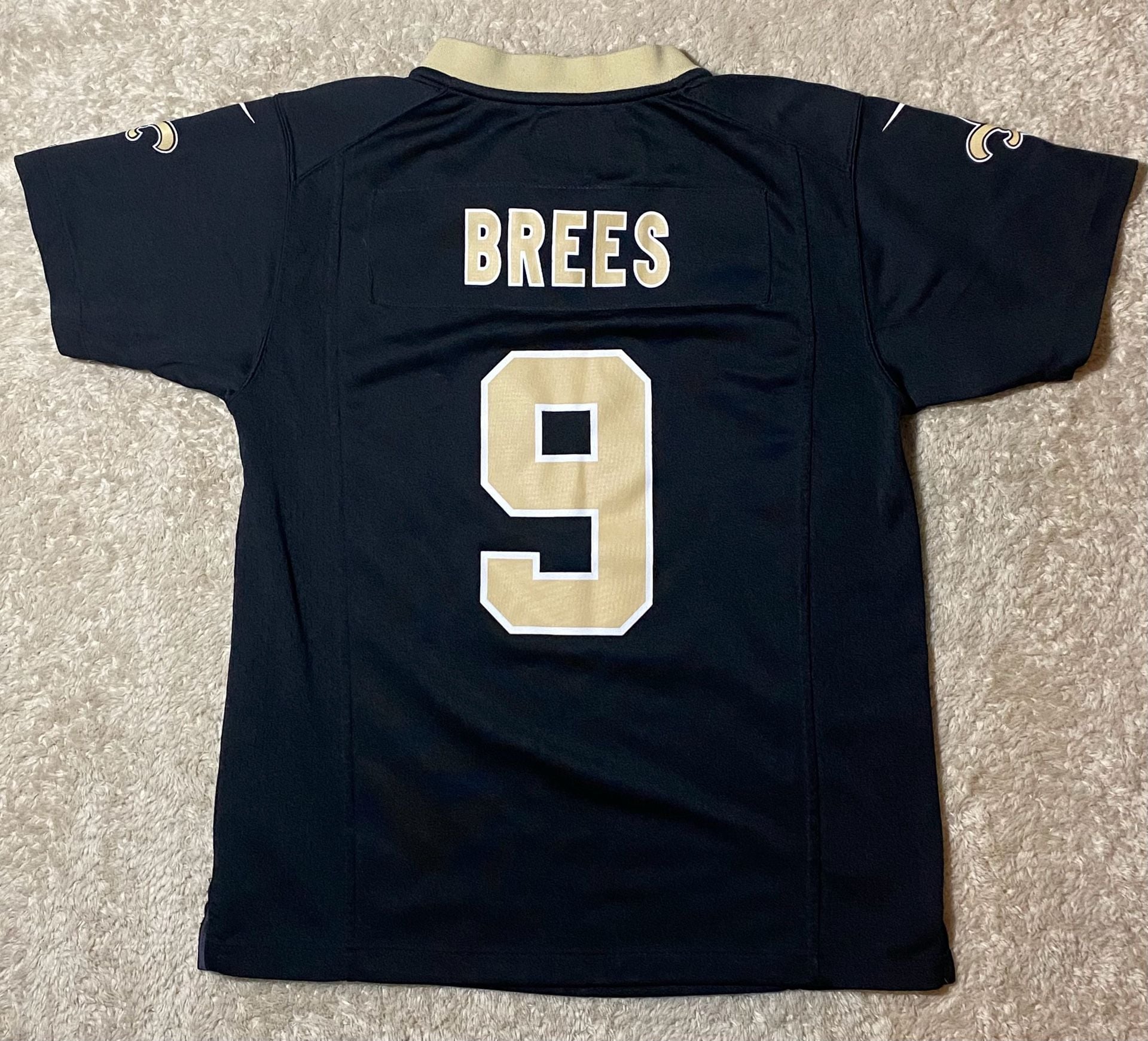 New Orleans Saints Drew Brees #9 Nike On Field Youth Medium 10/12 NFL Jersey 3