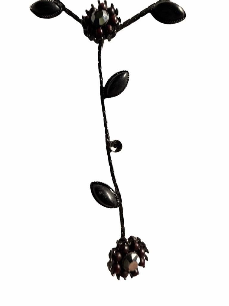 Lia Sophia Carol Hematite Tone Necklace 3