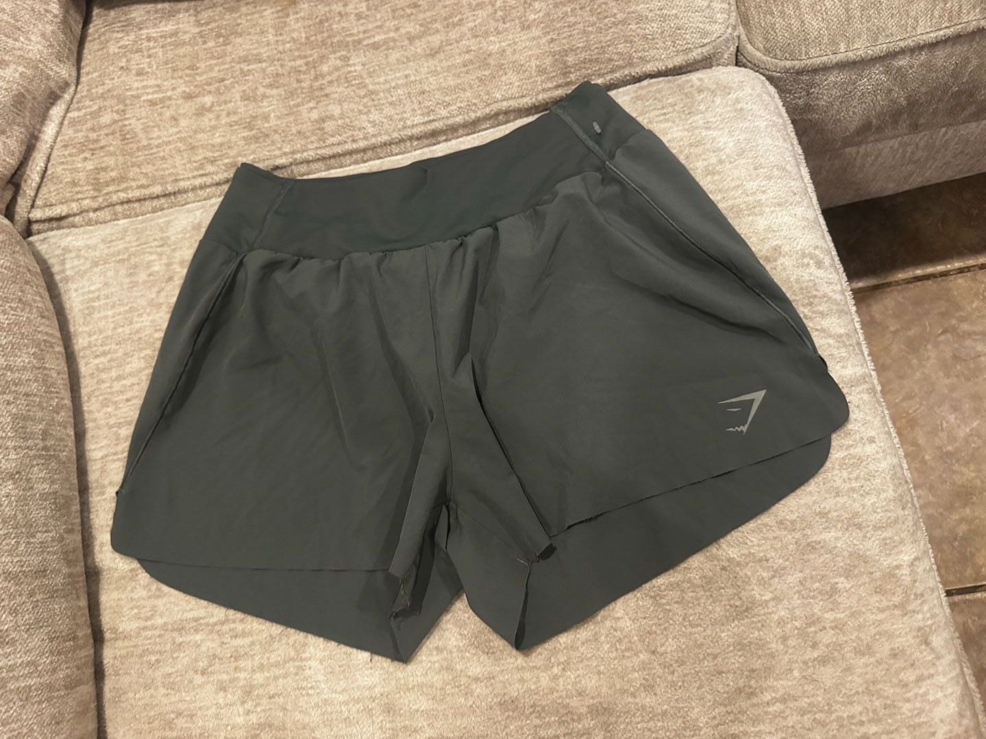 Gymshark Athletic Training Running Shorts Dark Gray 2