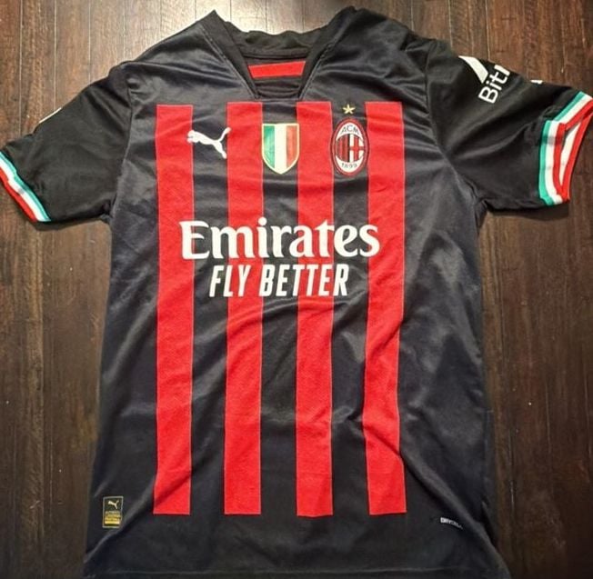 Puma AC Milan Home Jersey Size L Fondazione Milan 2