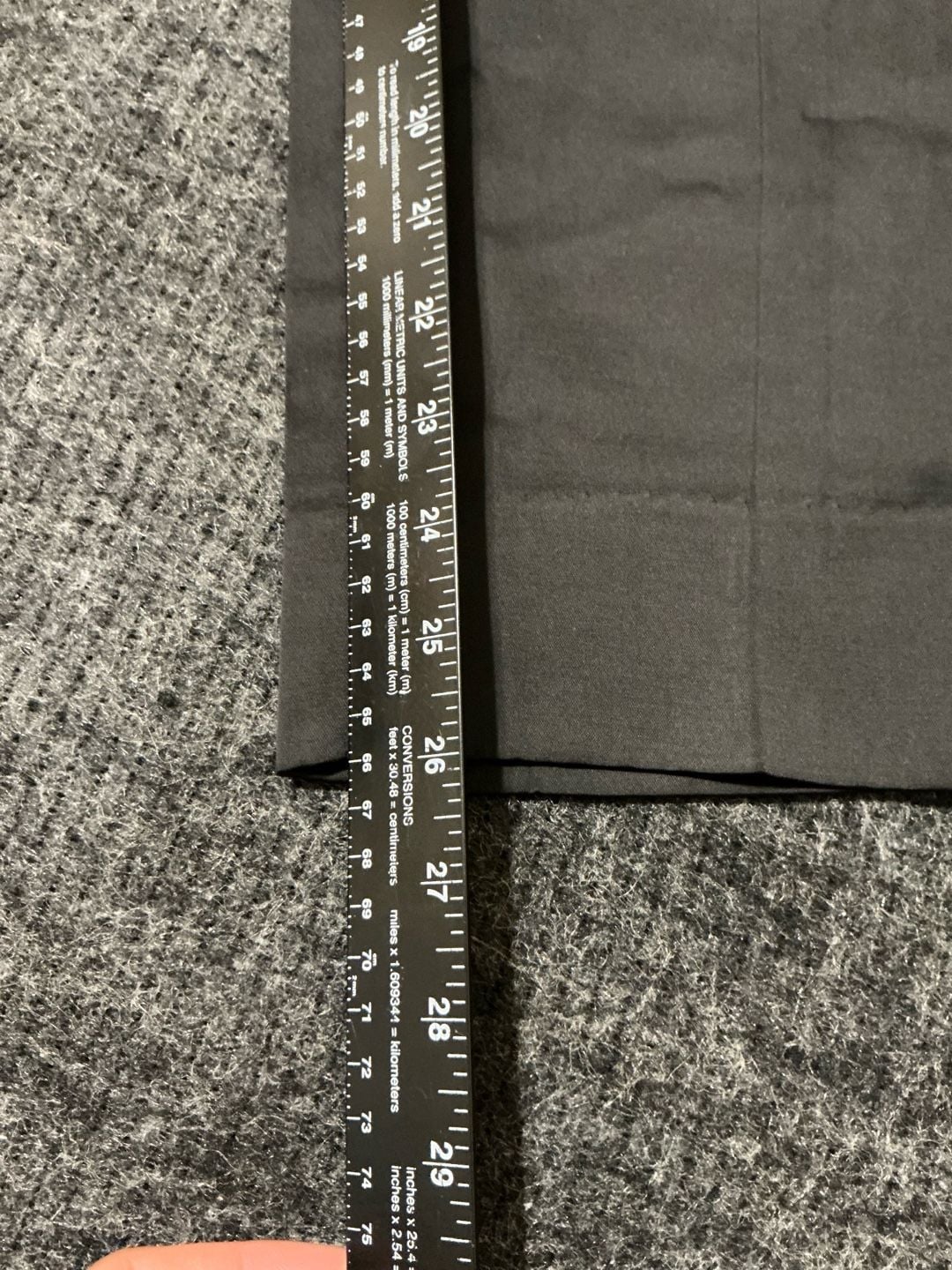 H&M Trousers Pants Womens Size 6 With Pockets Black 7