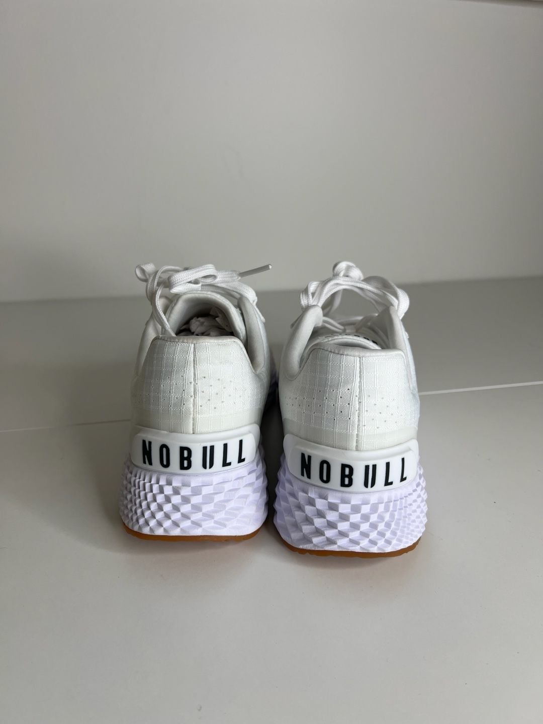 Nobull Allday Ripstop Size W10 M8.5 White Gum Sneakers 4