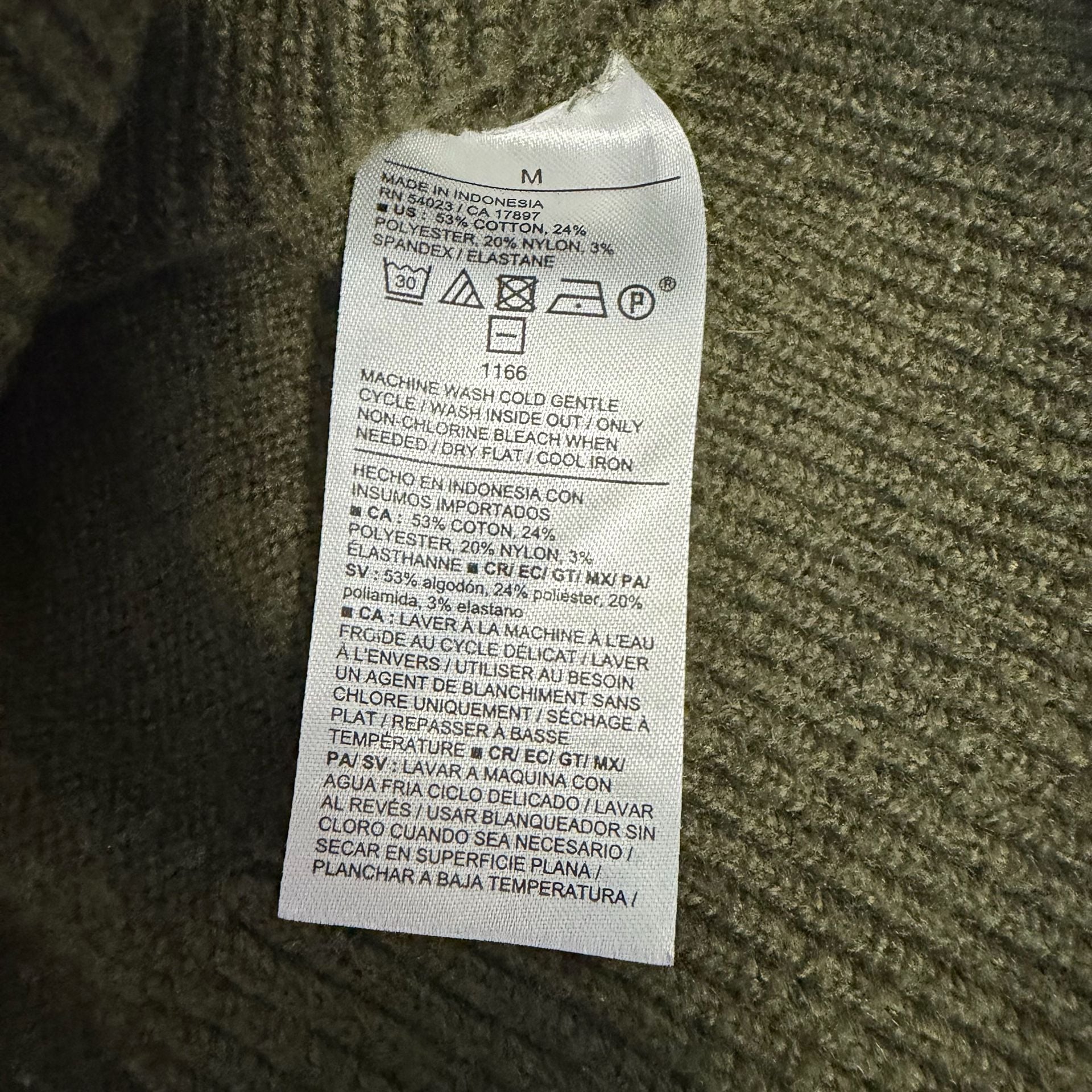 Old Navy SoSoft V-Neck Sweater Size M Olive Green 7