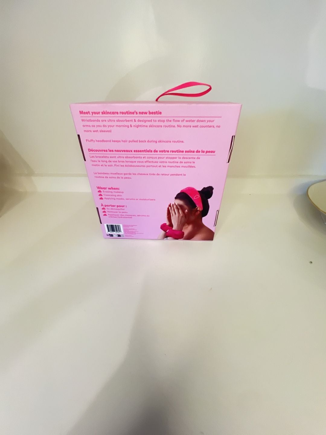 The Original MakeUp Eraser Drip Eraser 3pc Spa Set Pink 3