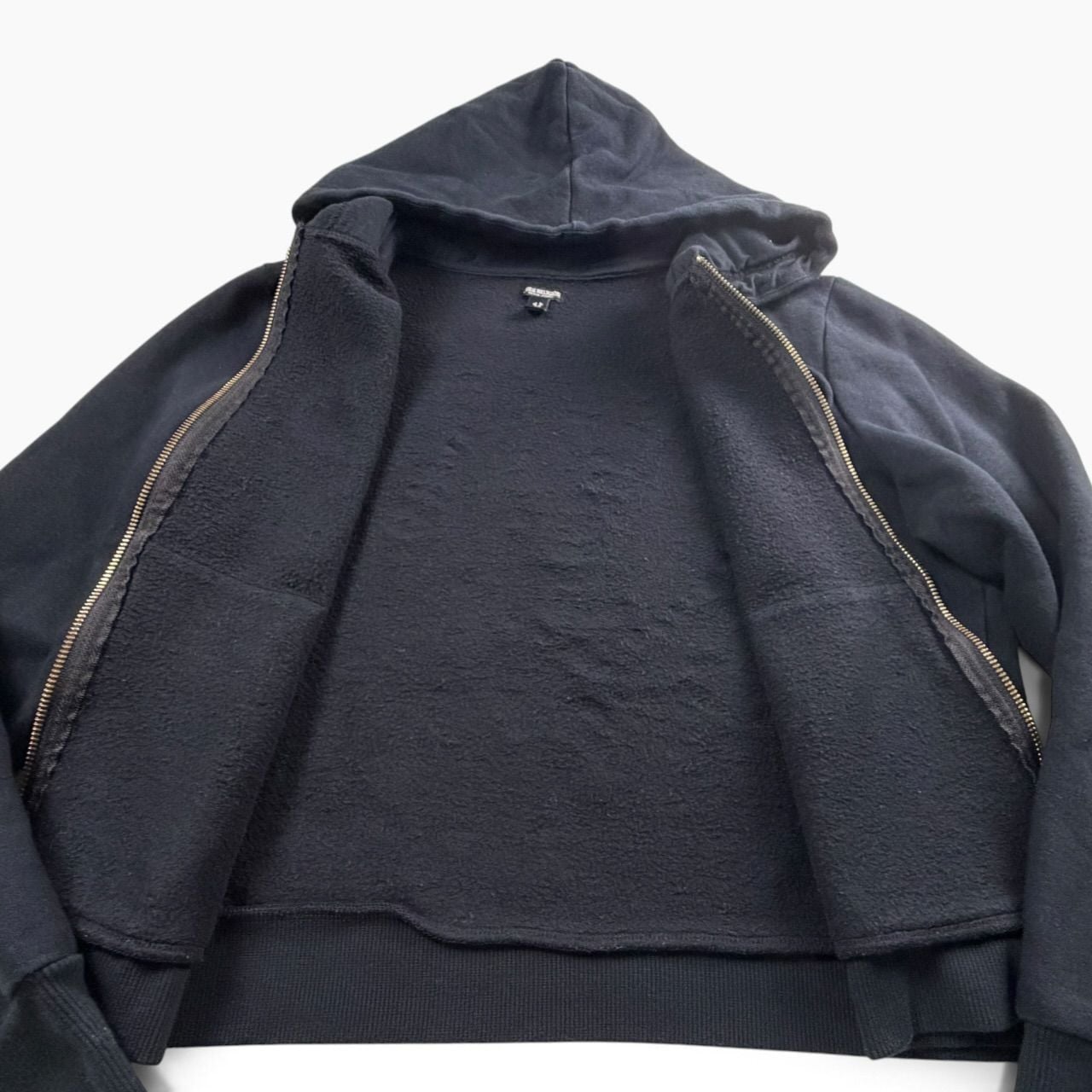 True Religion Black Gold Buddha Zip Up Hoodie L 4