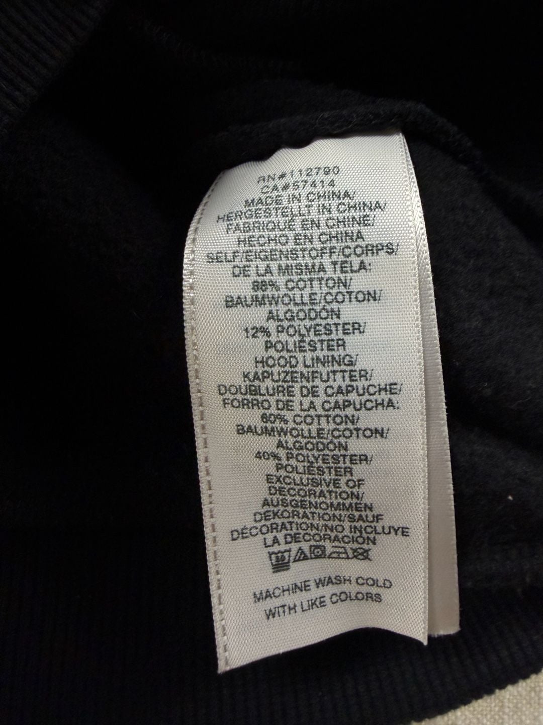True Religion Black Gold Buddha Zip Up Hoodie L 10
