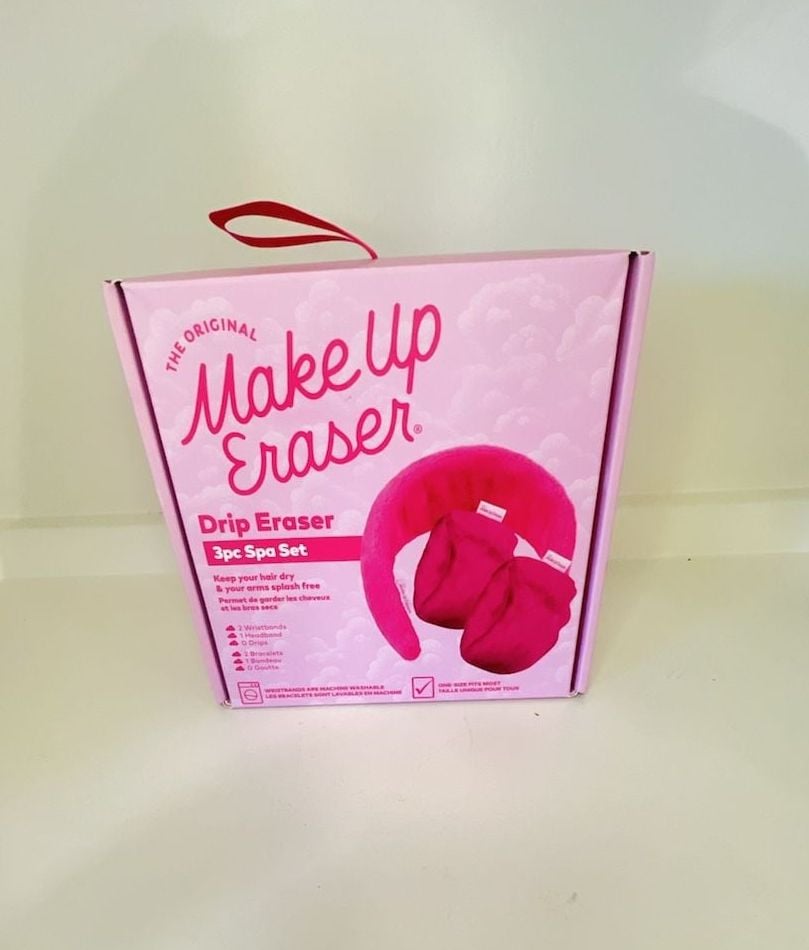 The Original MakeUp Eraser Drip Eraser 3pc Spa Set Pink 1