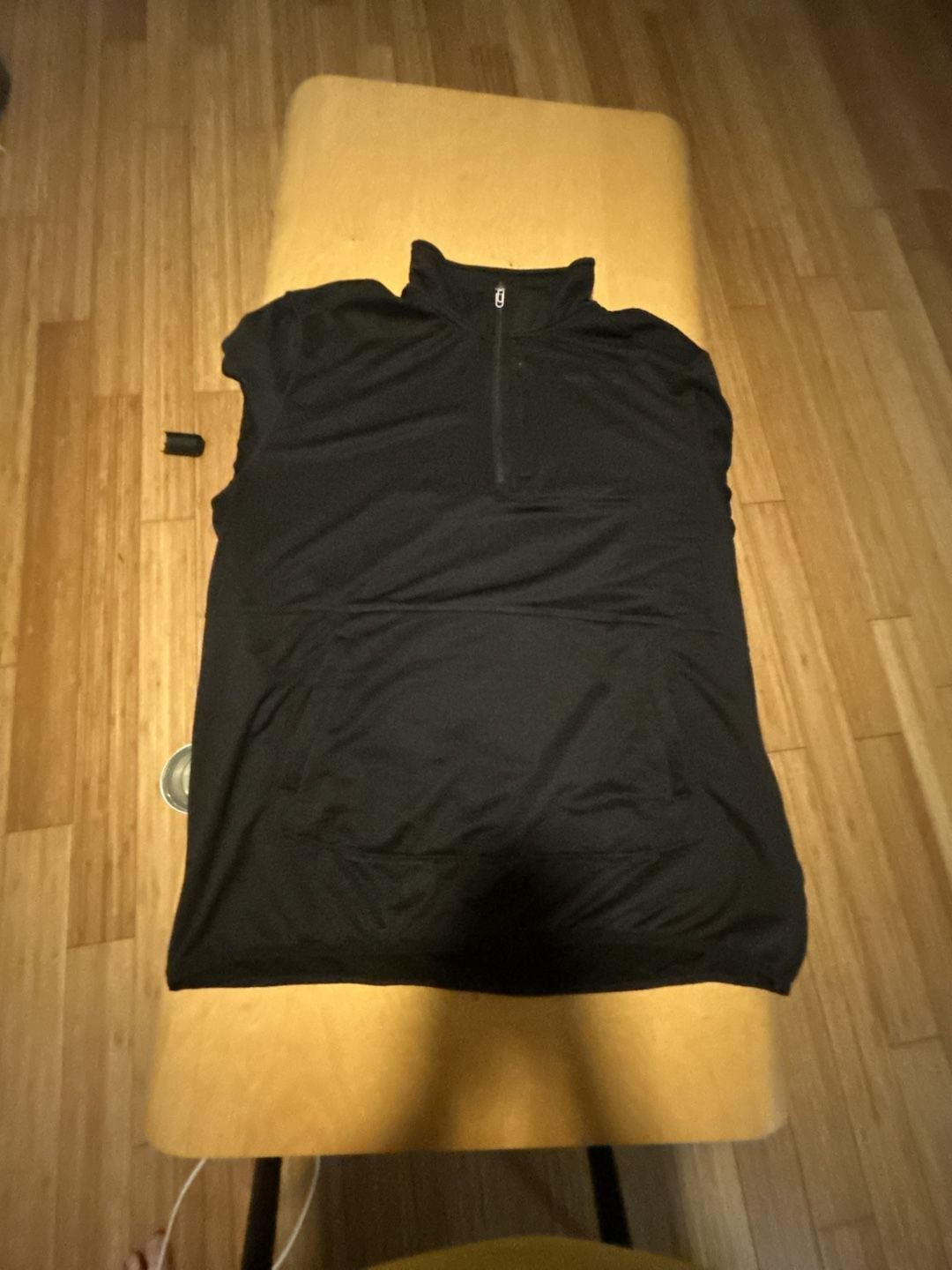 Merrell 1/4 Zip Pullover Shirt Size XL Black Fleece 1