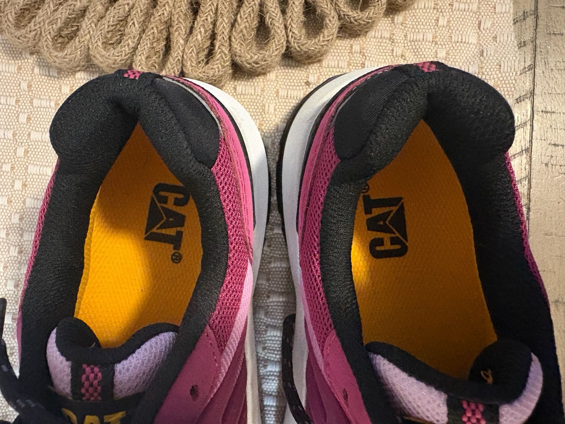 Caterpillar Streamline 2.0 Work Shoe Fuchsia Pink Composite Toe 10