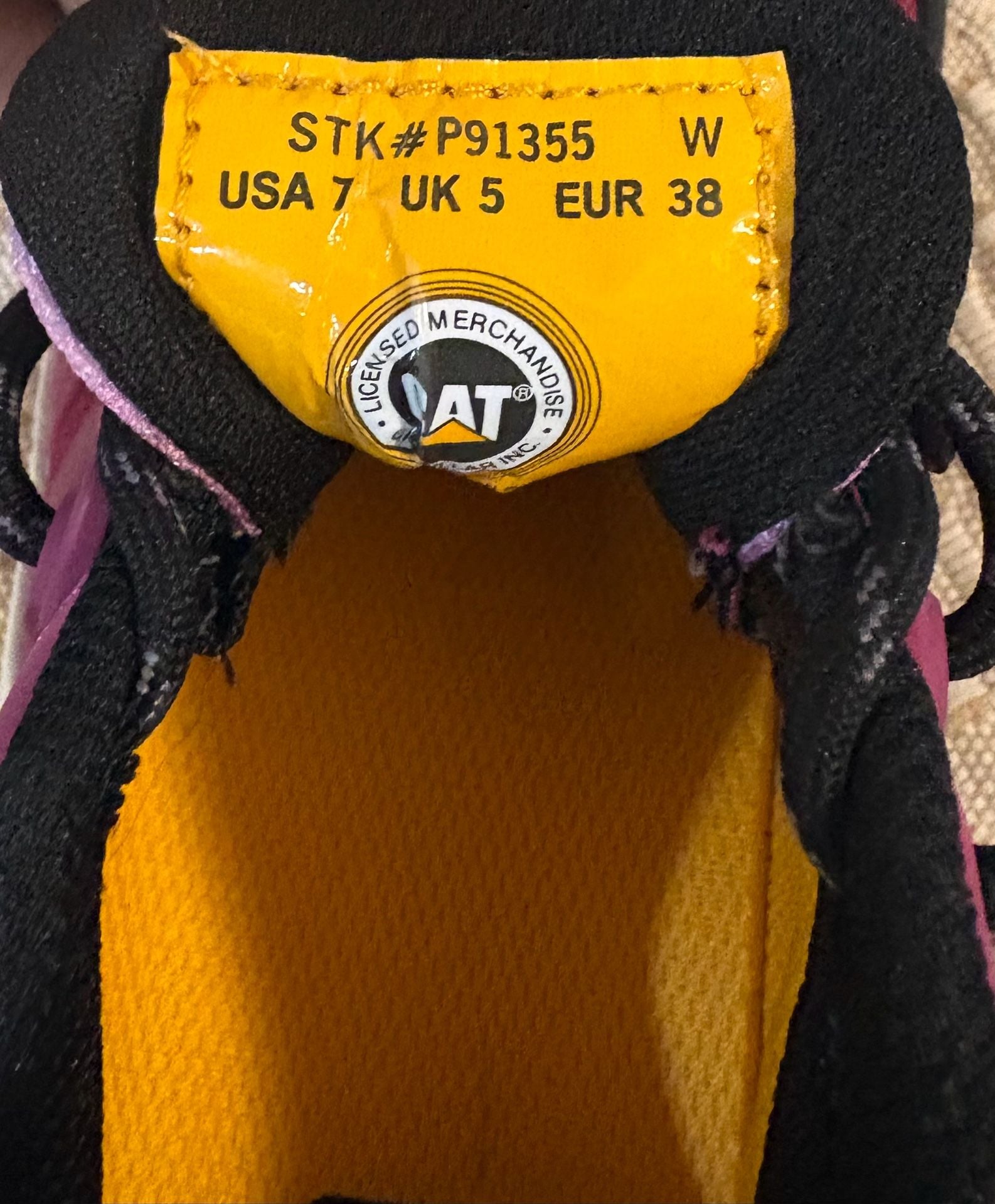 Caterpillar Streamline 2.0 Work Shoe Fuchsia Pink Composite Toe 14