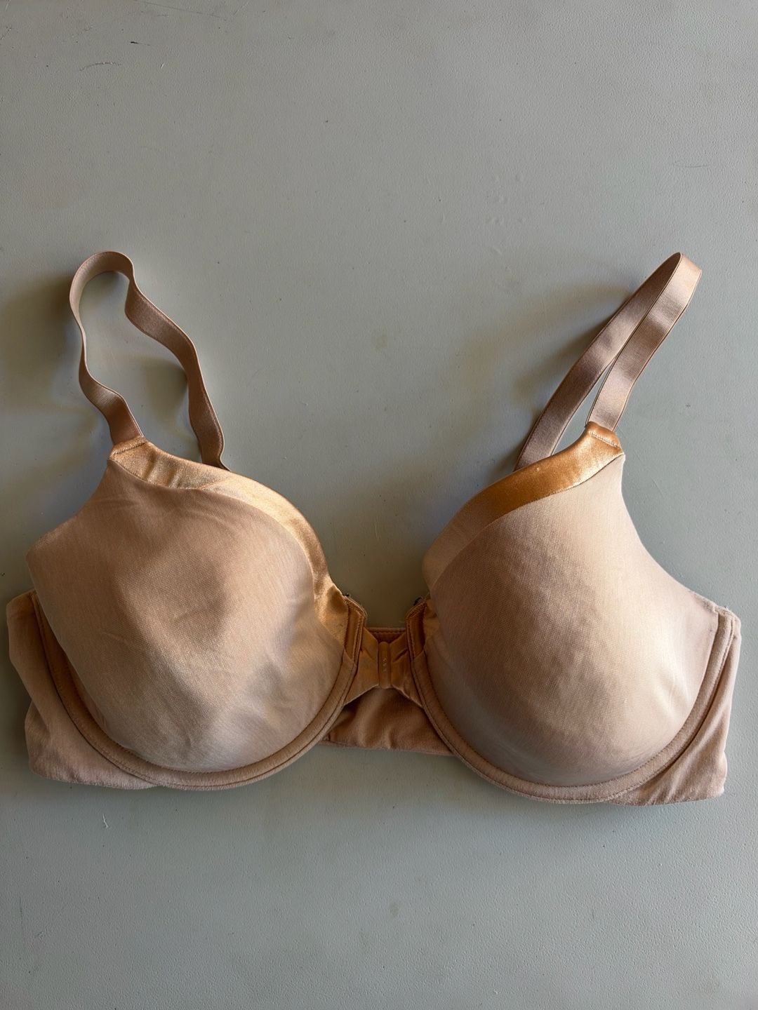 Vanity Fair 75339 Bra Size 38D Nude Underwire 2
