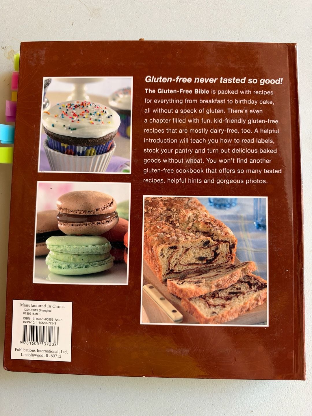 Publications International The Gluten-Free Bible Cookbook Paperback 3