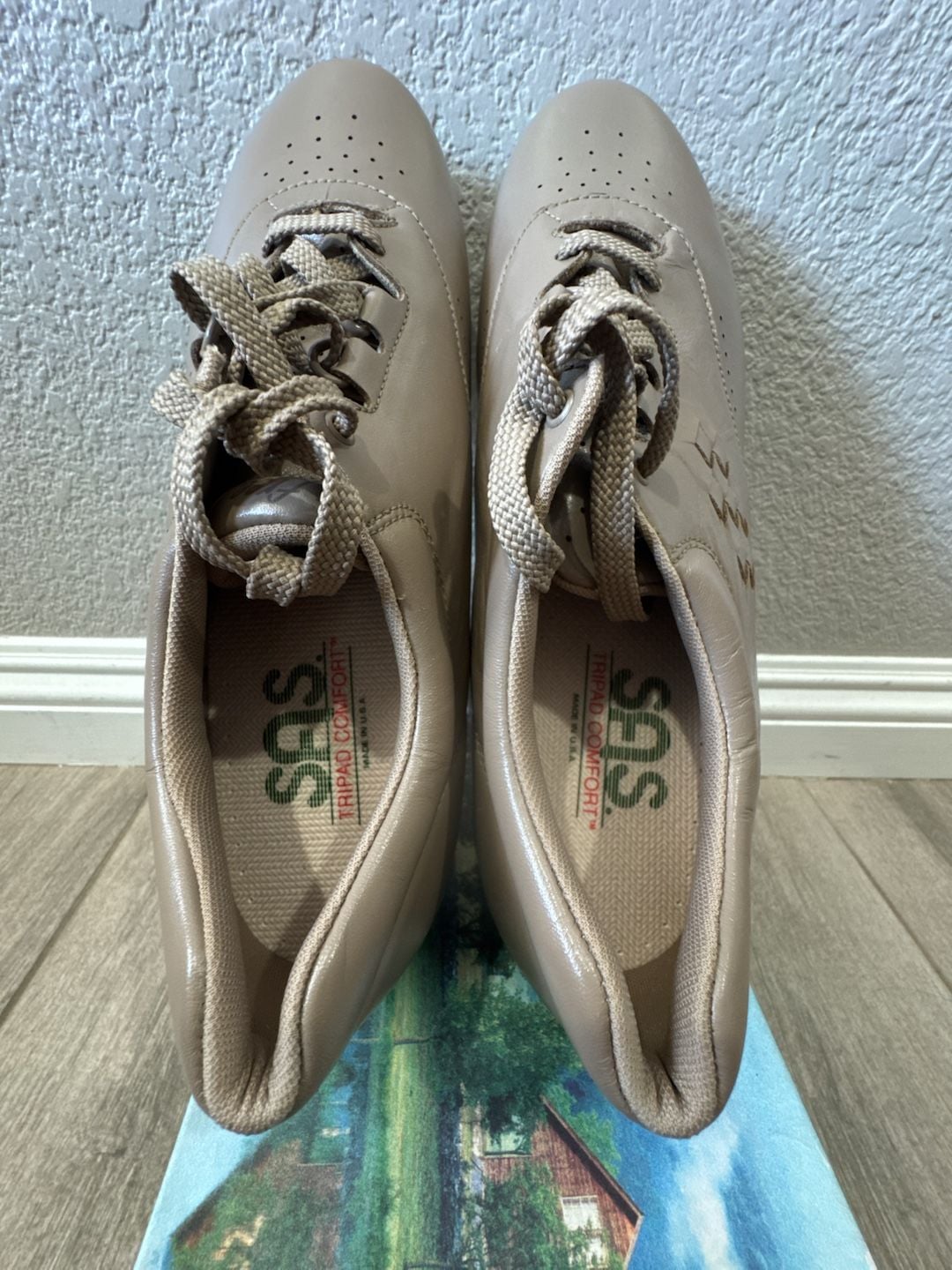 SAS Free Time Walking Shoe Size 11.5 S Mocha Leather 3