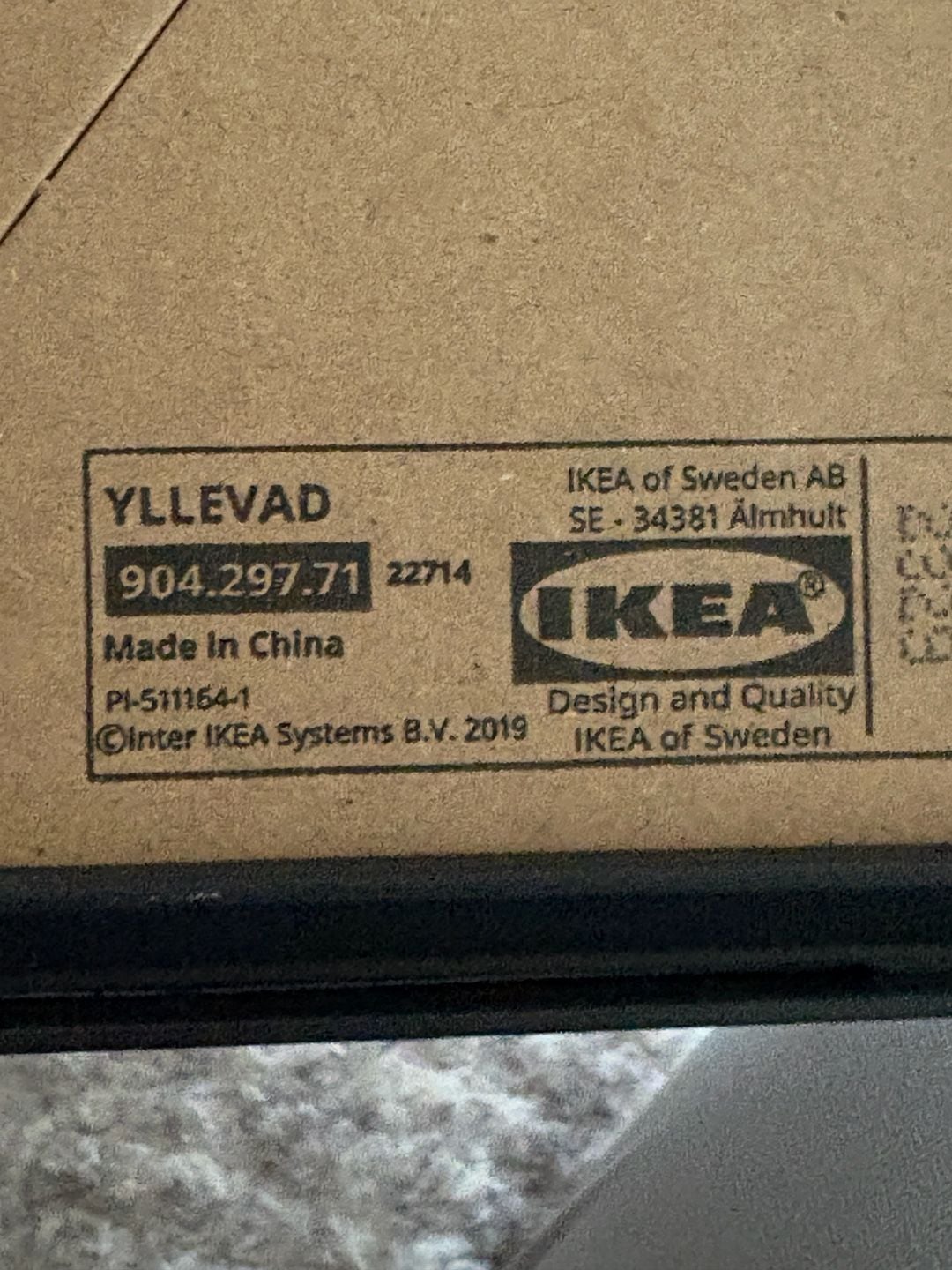 IKEA Yllevad Black Picture Frame Set of 2 4
