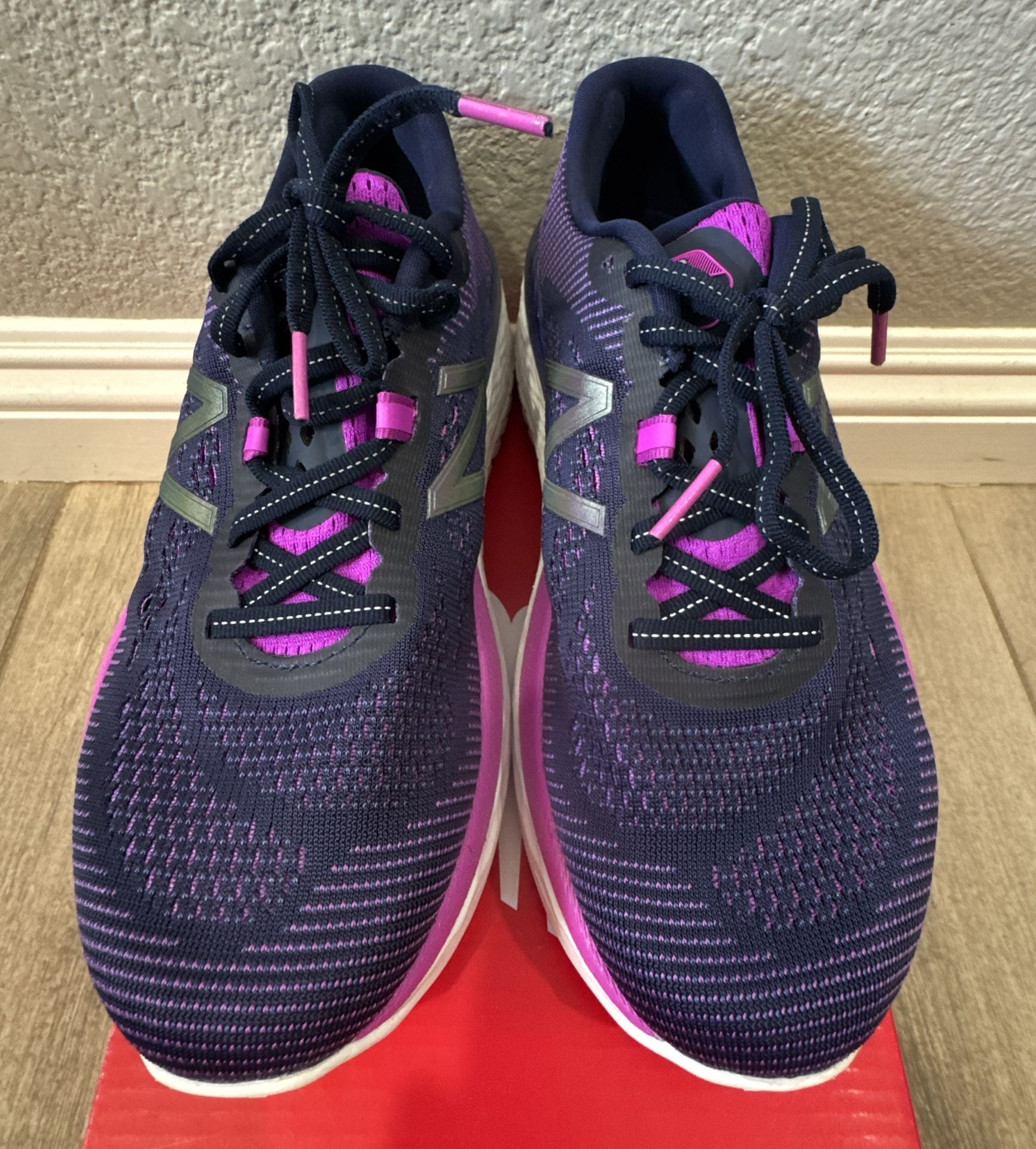New Balance Fresh Foam More v1 Size 6.5W Purple Running Shoes for Women.Brand new 2