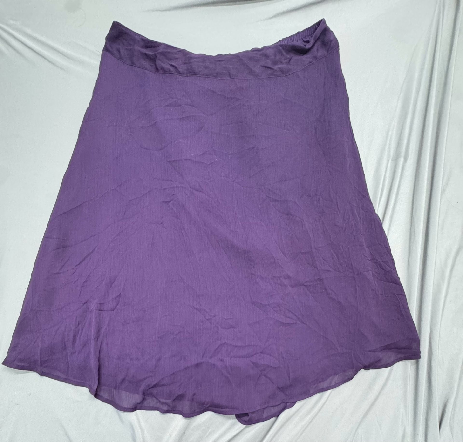 Cato Woman Skirt Size 22/24W Purple Flowy A-Line 2