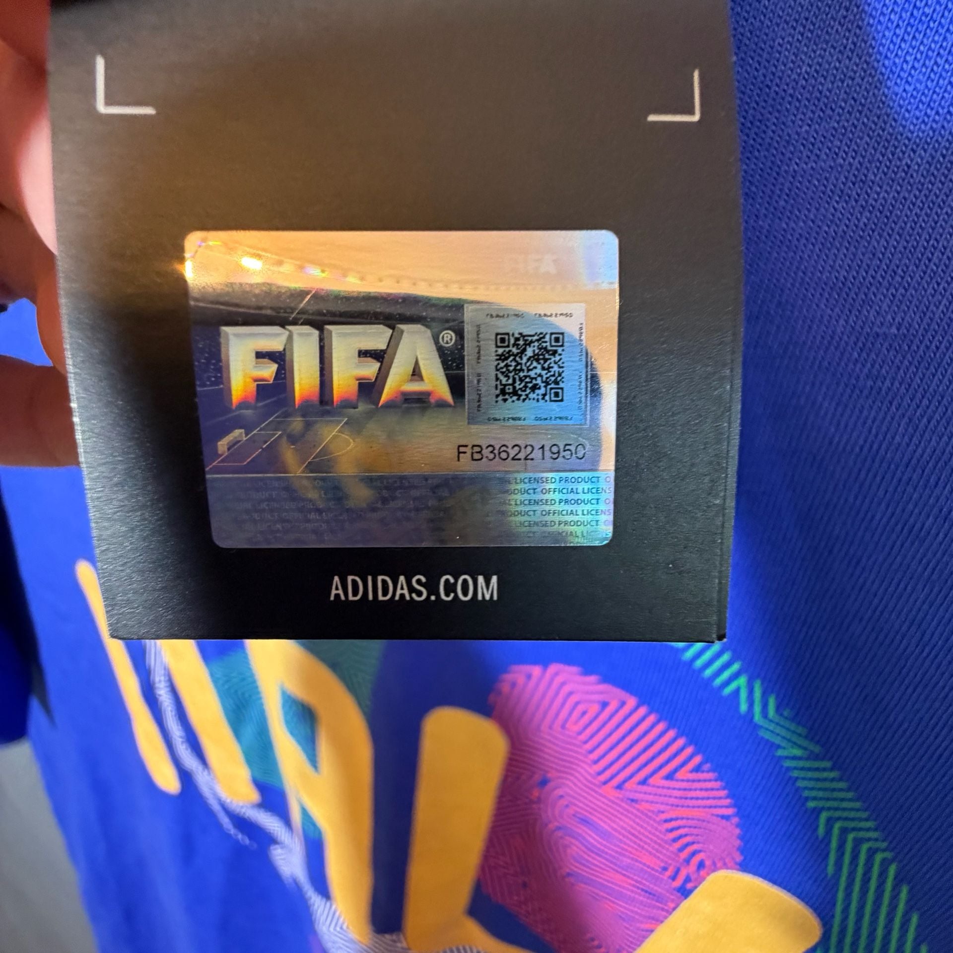 Adidas FIFA World Cup 26 Italy T-Shirt Size L Bold Blue 6